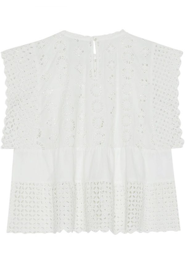 Skall Studio Astrid blouse Optic White
