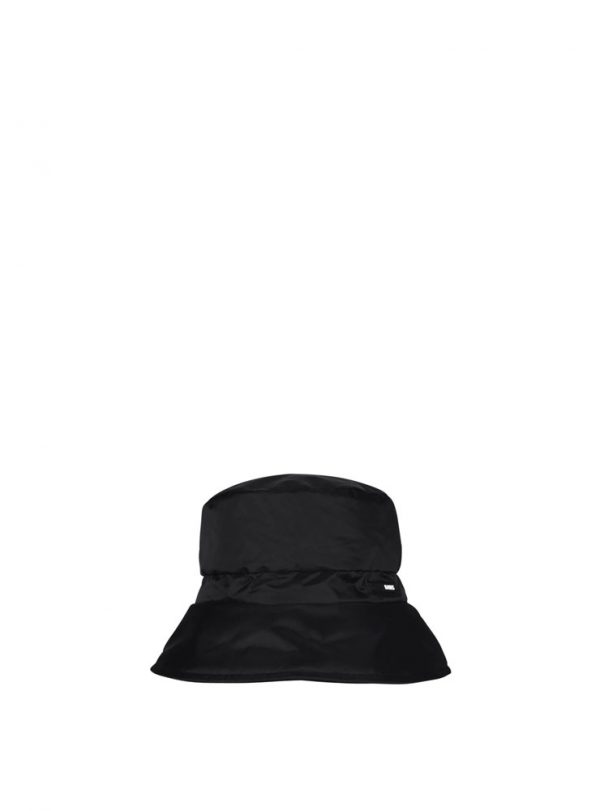 Rains Padded Nylon Bucket Hat black