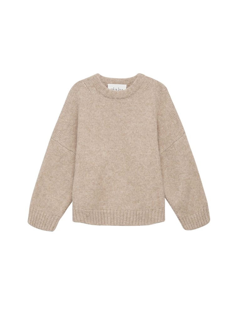 Aiayu MOTHER SWEATER pure camel