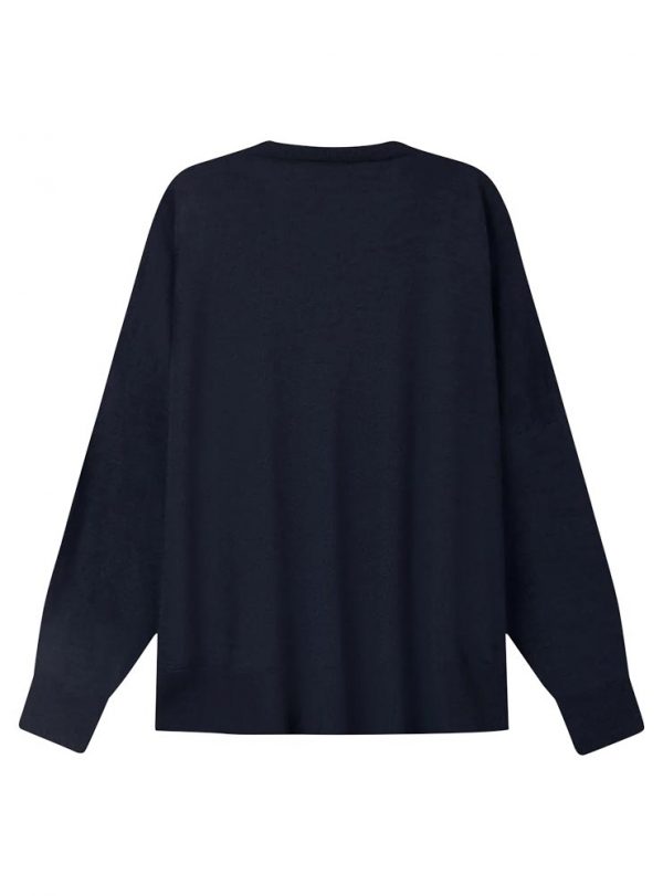 Mark Tan Claudia light merino midnight