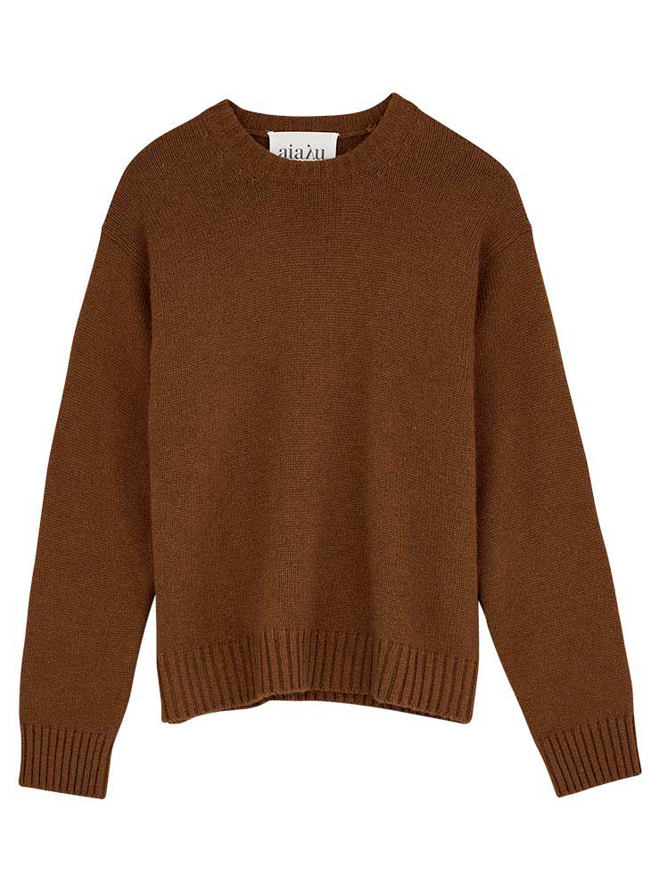 Aiayu Saga sweater brown sugar