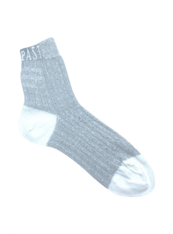 Antipast logo a socks am-764 silver