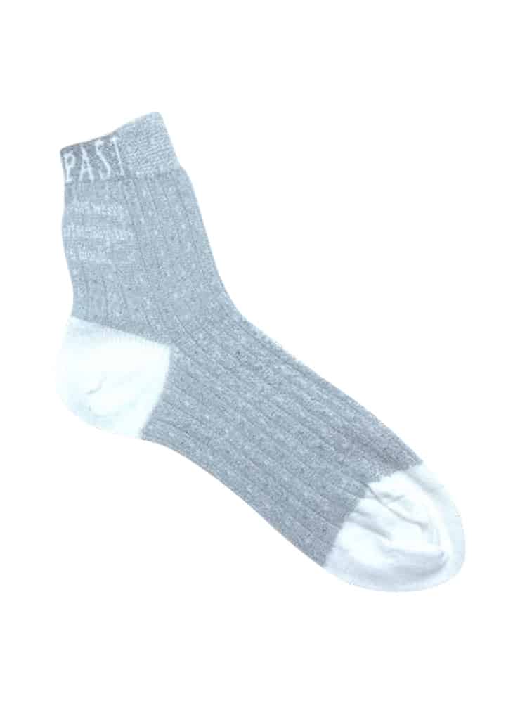 Antipast logo a socks am-764 silver