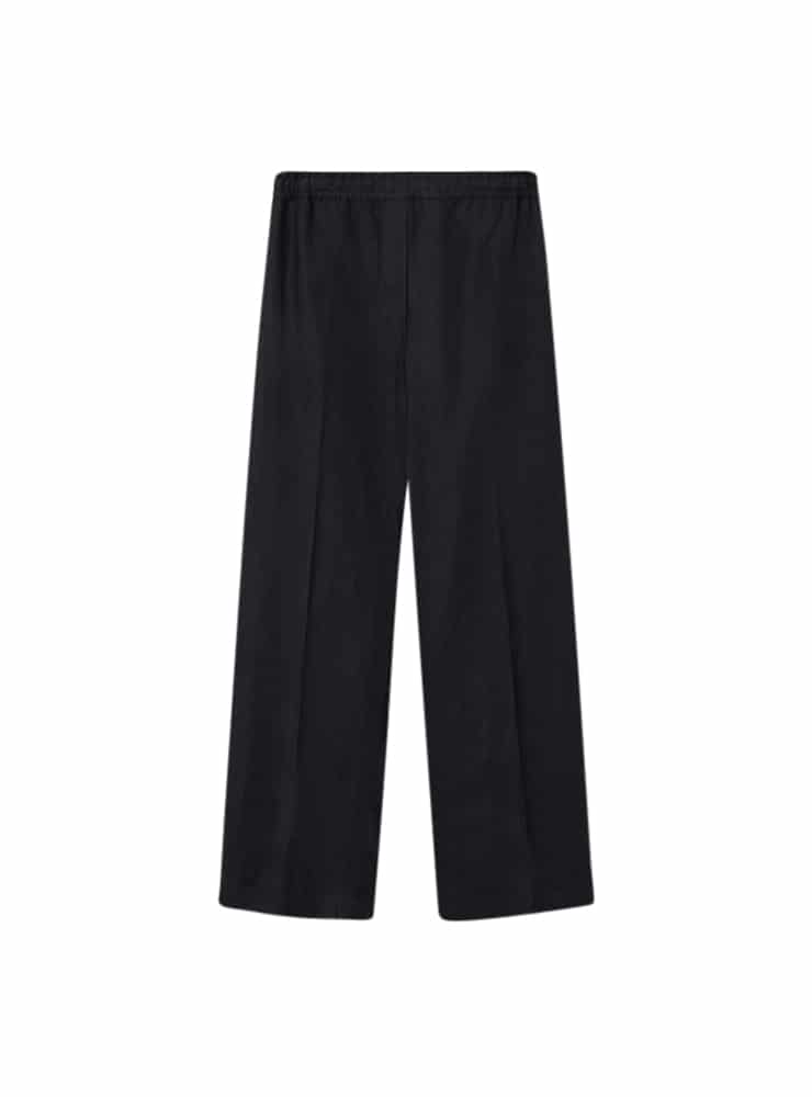 Mark tan pilia linen black pants