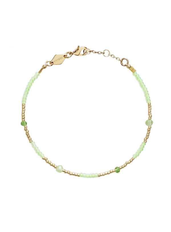 ANNI LU clemence bracelet neon green