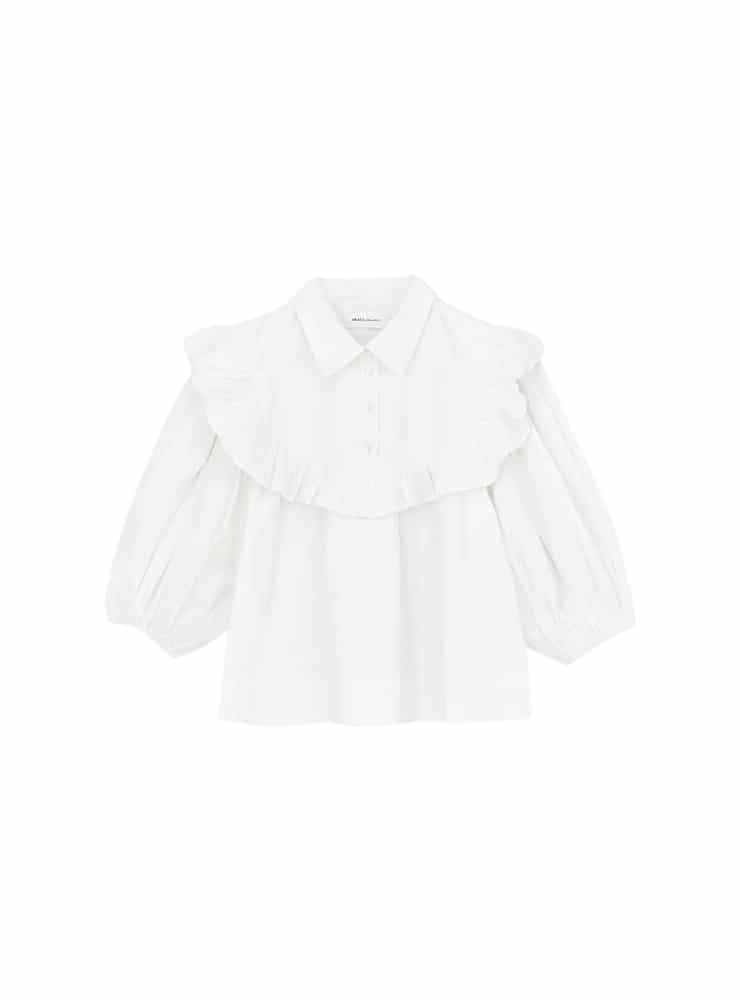 Skall studio Ipani blouse optic white