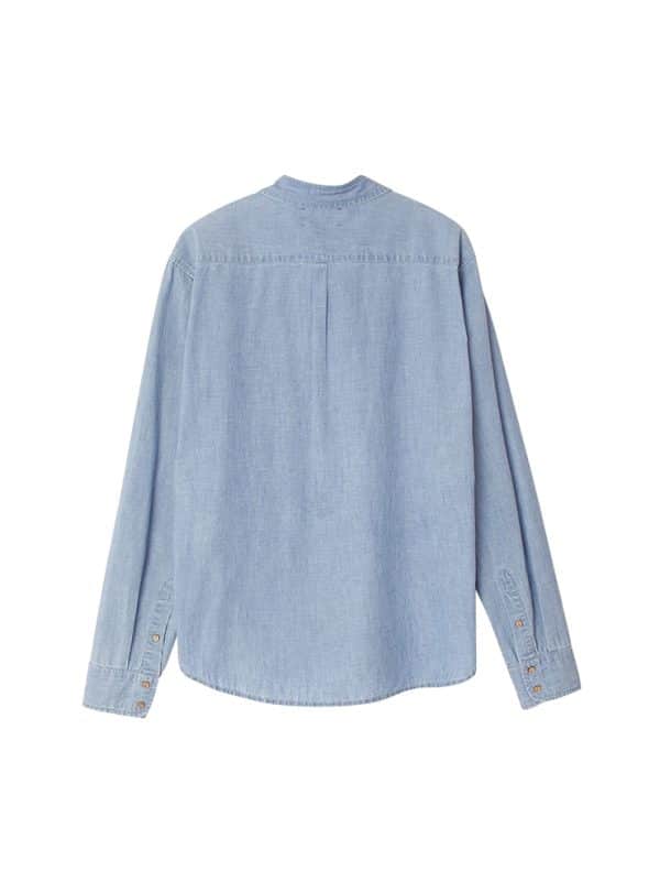 Xirena beau shirt dusty blue