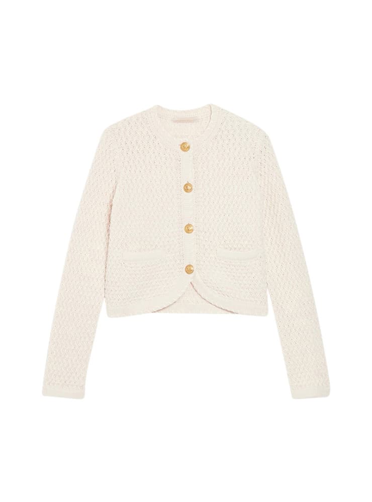 Vanessa Bruno dorina cardigan ecru