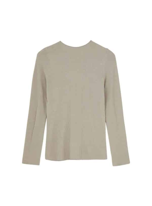 Aiayu Gentle cashmere long sleeve grey