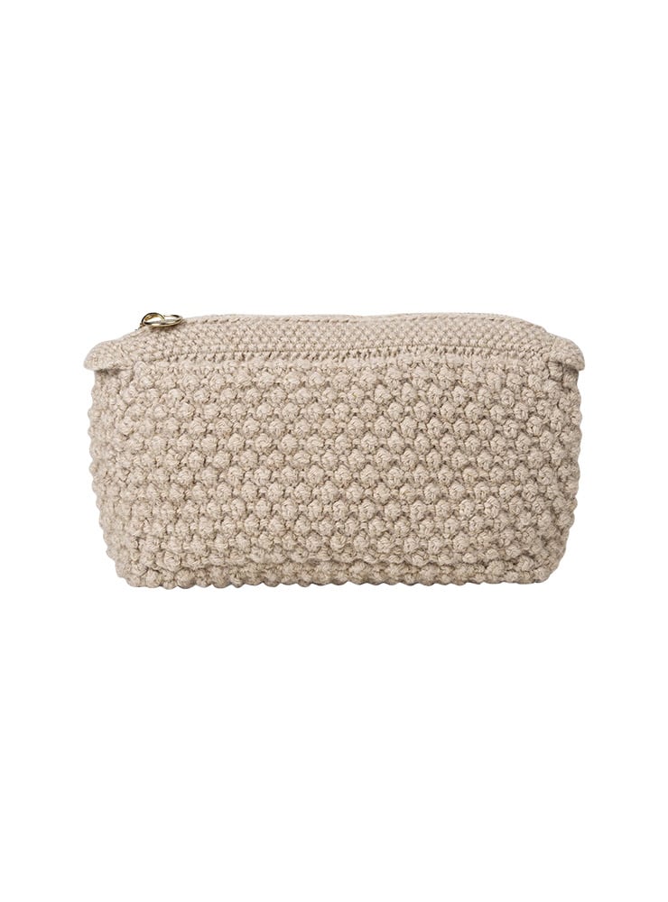 Aiayu Helen classic clutch wheat bag