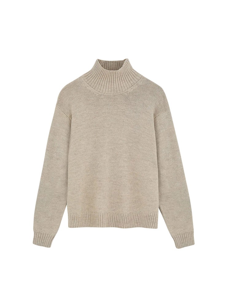 Aiayu Highland sanna wool sweater pure natural