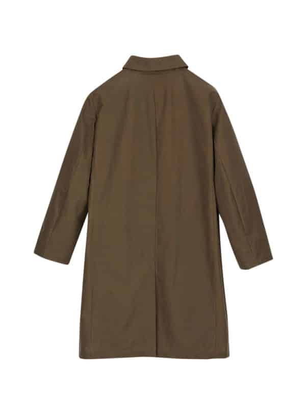 Aiayu Noor coat oilskin bark