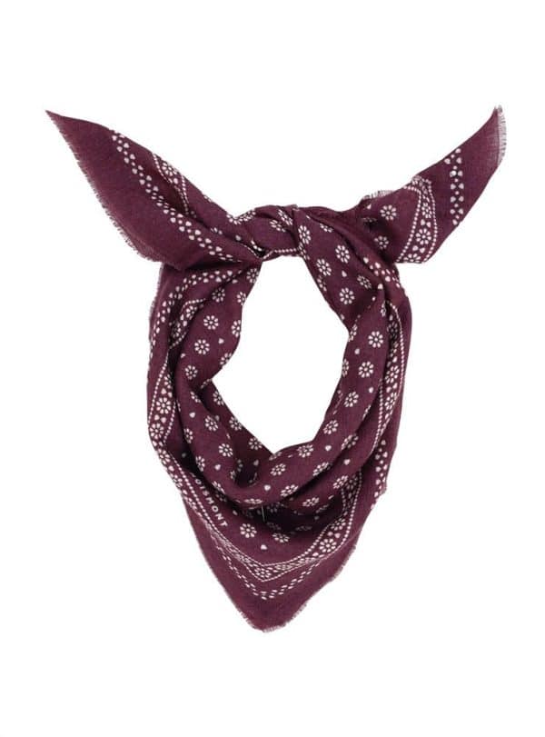 MOISMONT FOULARD 676 plum SCARF 70×70