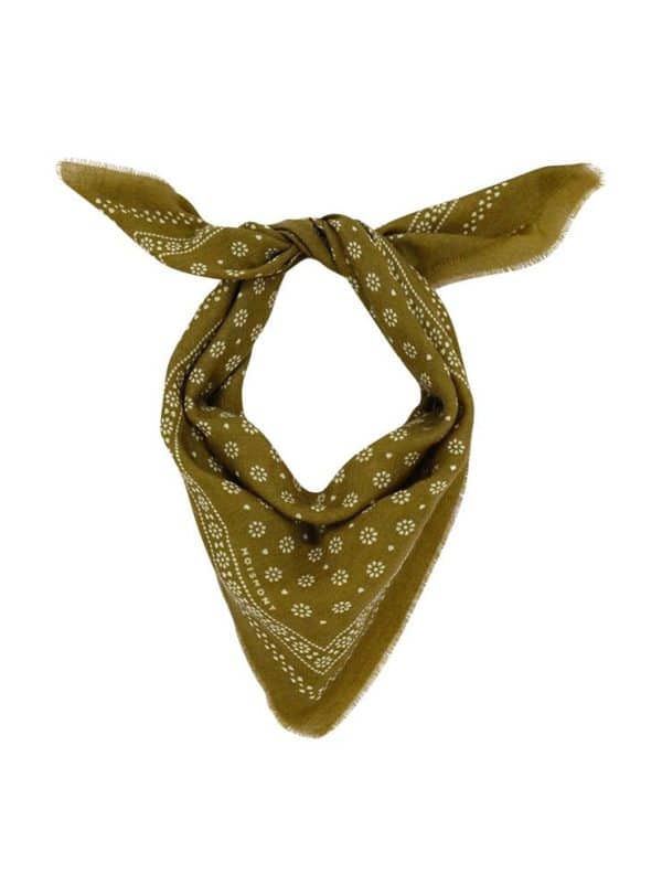 MOISMONT FOULARD 676 khaki SCARF 70×70