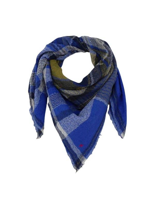 MOISMONT FOULARD 752 royal blue SCARF 90x90