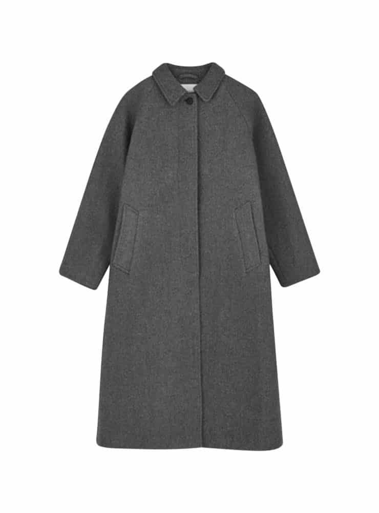 Skall Studio Mary coat grey structure