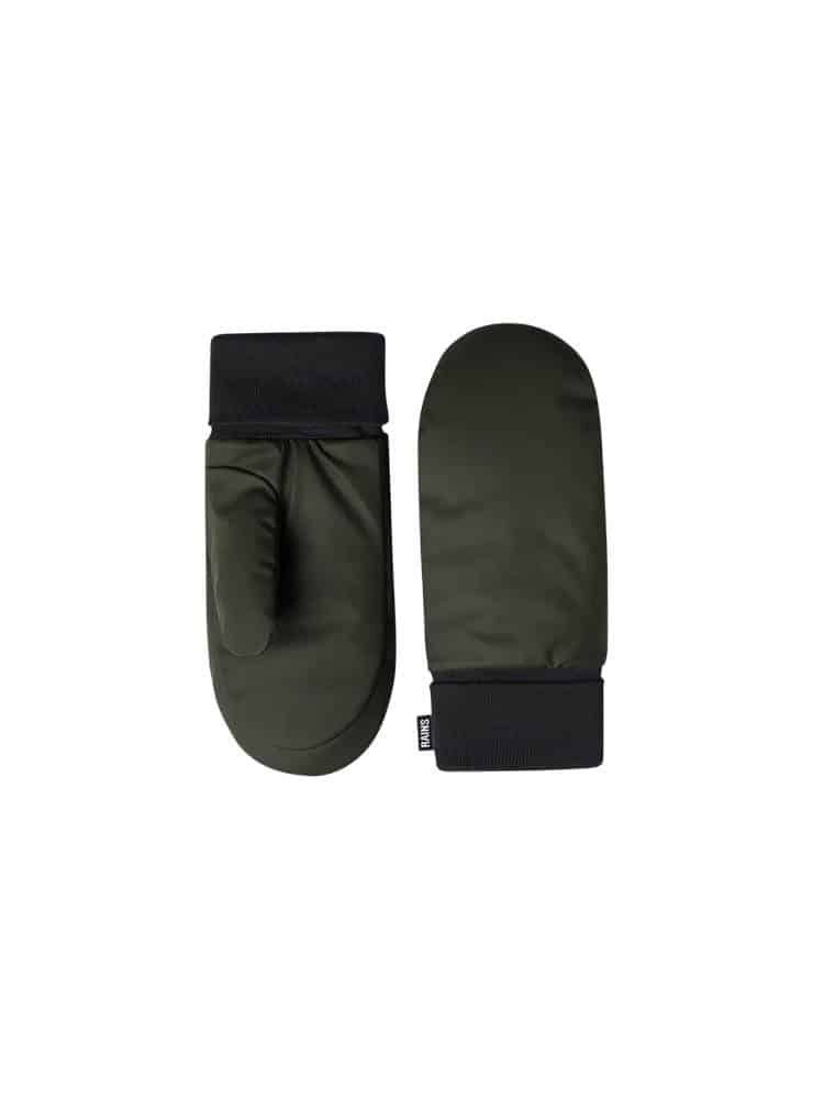 RAINS ALTA PUFFER MITTENS LUFFER Green