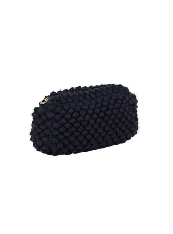 Aiayu Linn clutch black blue