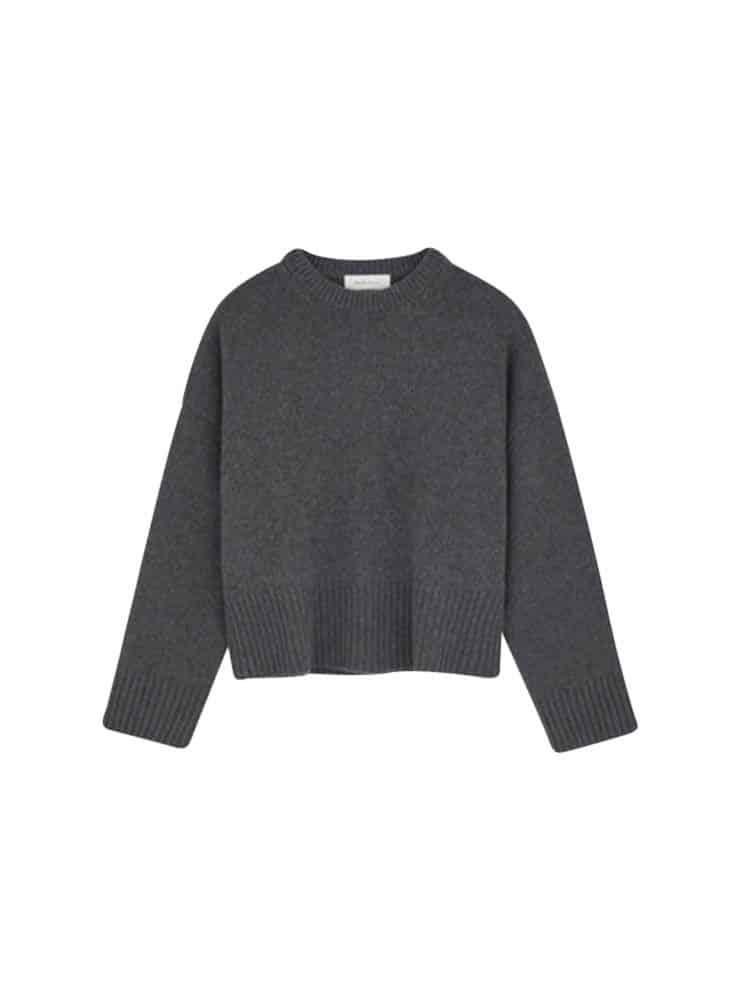 Skall studio Campa jumper graphite melange