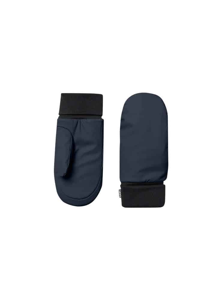 RAINS ALTA PUFFER MITTENS LUFFER navy