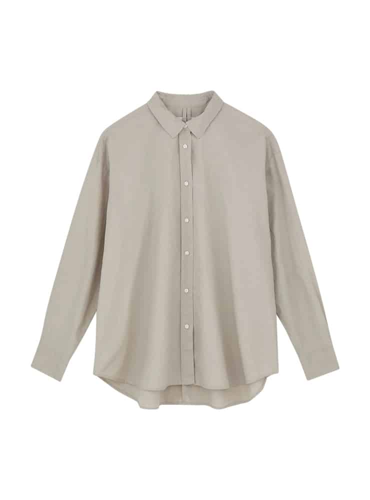 Aiayu cotton shirt dried herb