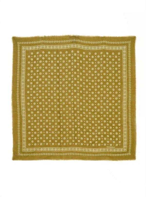 MOISMONT FOULARD 676 khaki SCARF 70×70