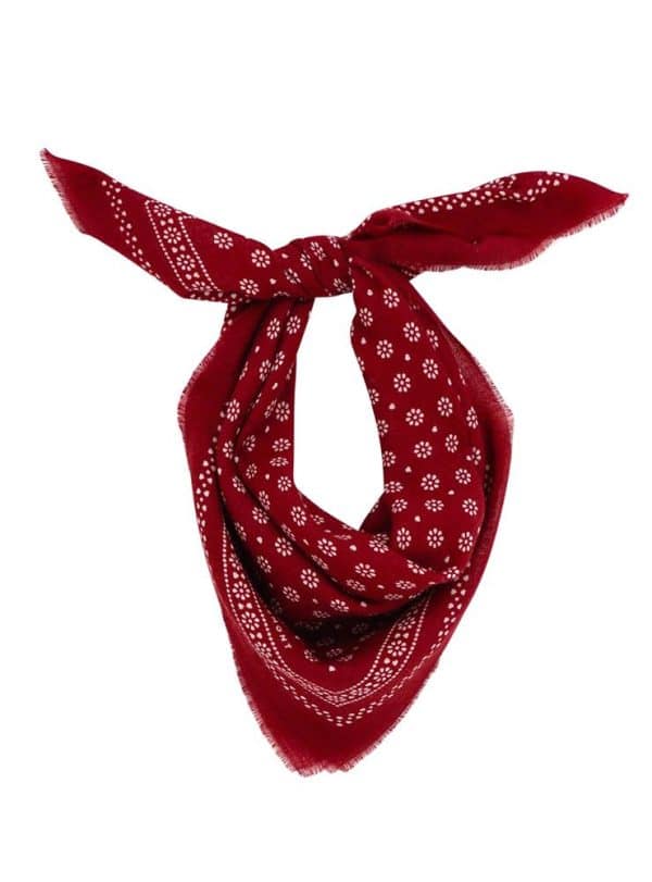 MOISMONT FOULARD 676 red wine SCARF 70×70