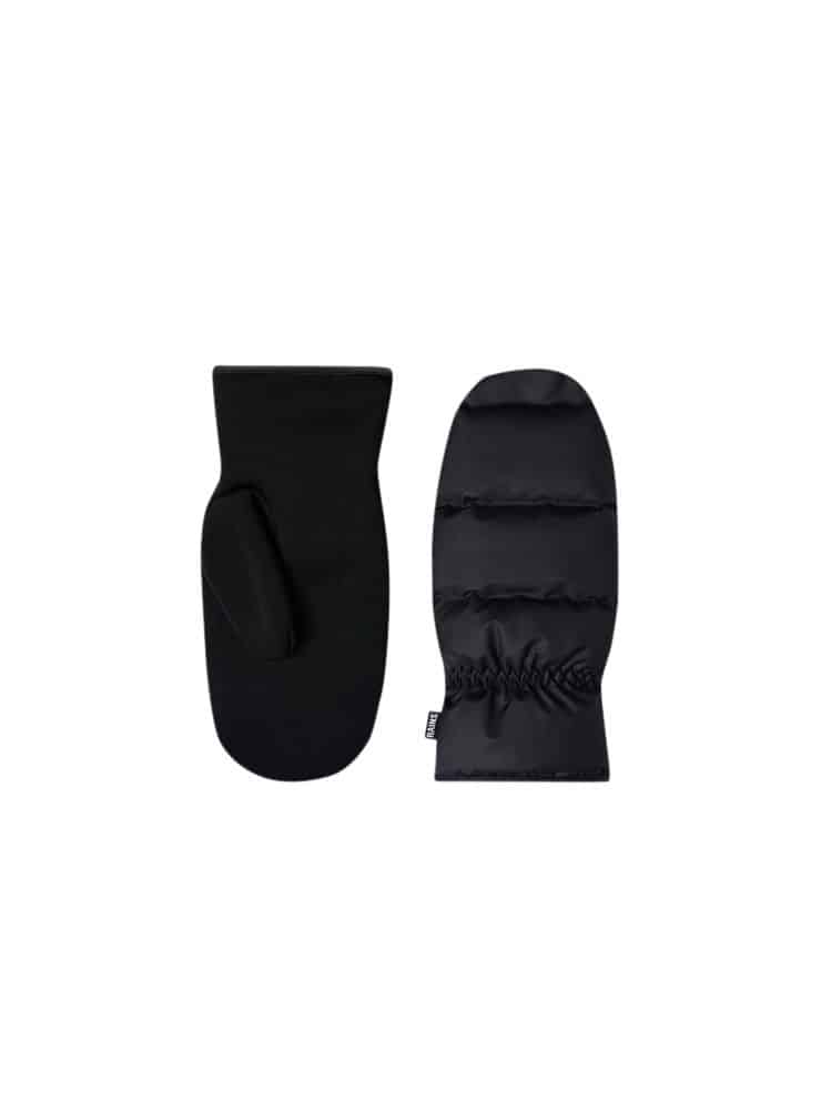 Rains loha puffer mittens black