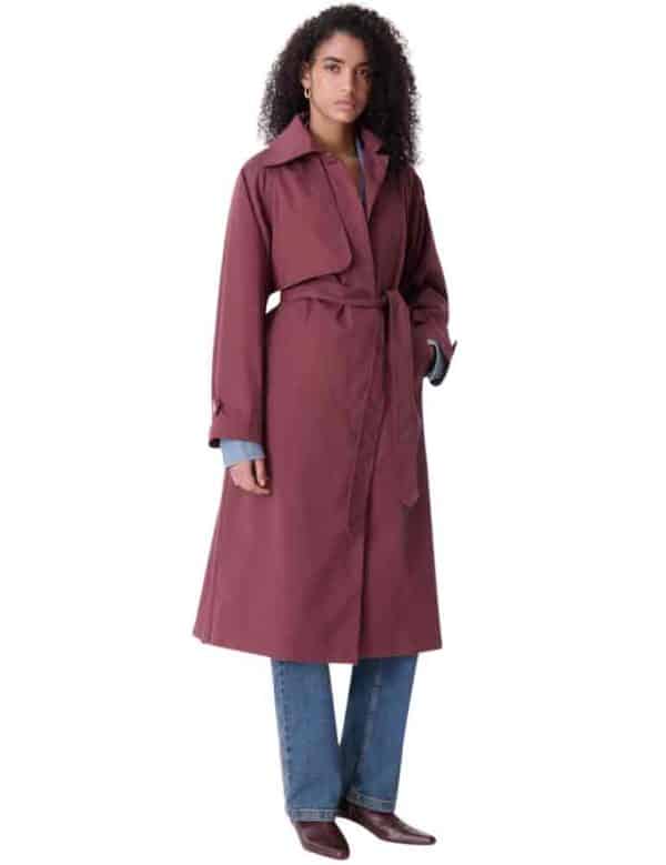 VANESSA BRUNO DEXTER COAT figue