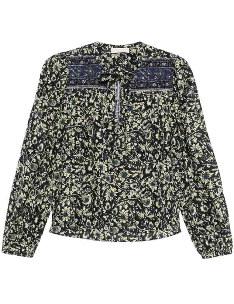 Ulla johnson prisha blouse raven