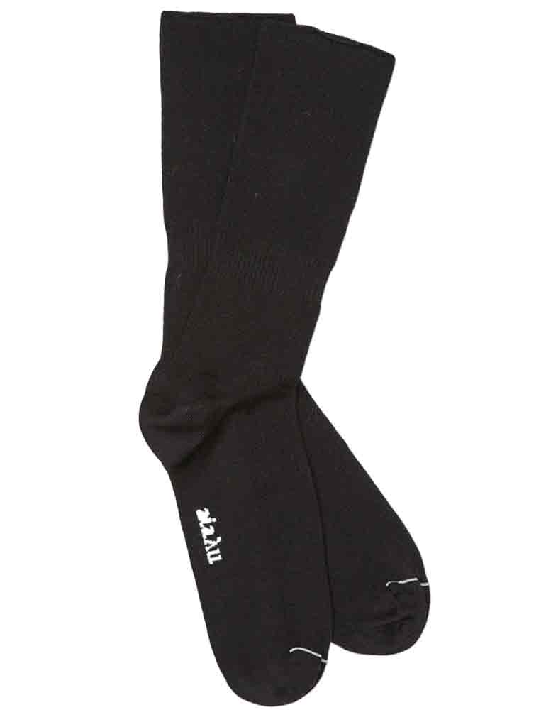 Aiayu Cotton rib socks black