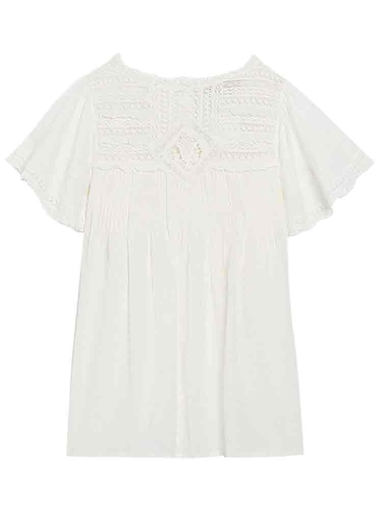 VANESSA BRUNO callison white shirt