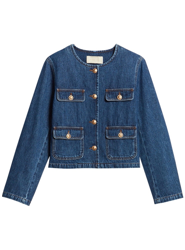 VANESSA BRUNO Deanna royal denim jacket