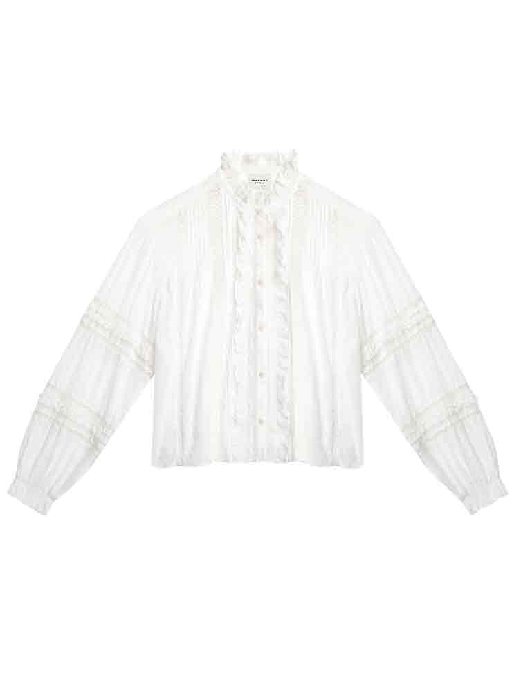 ISABEL MARANT étoile vanda shirt white