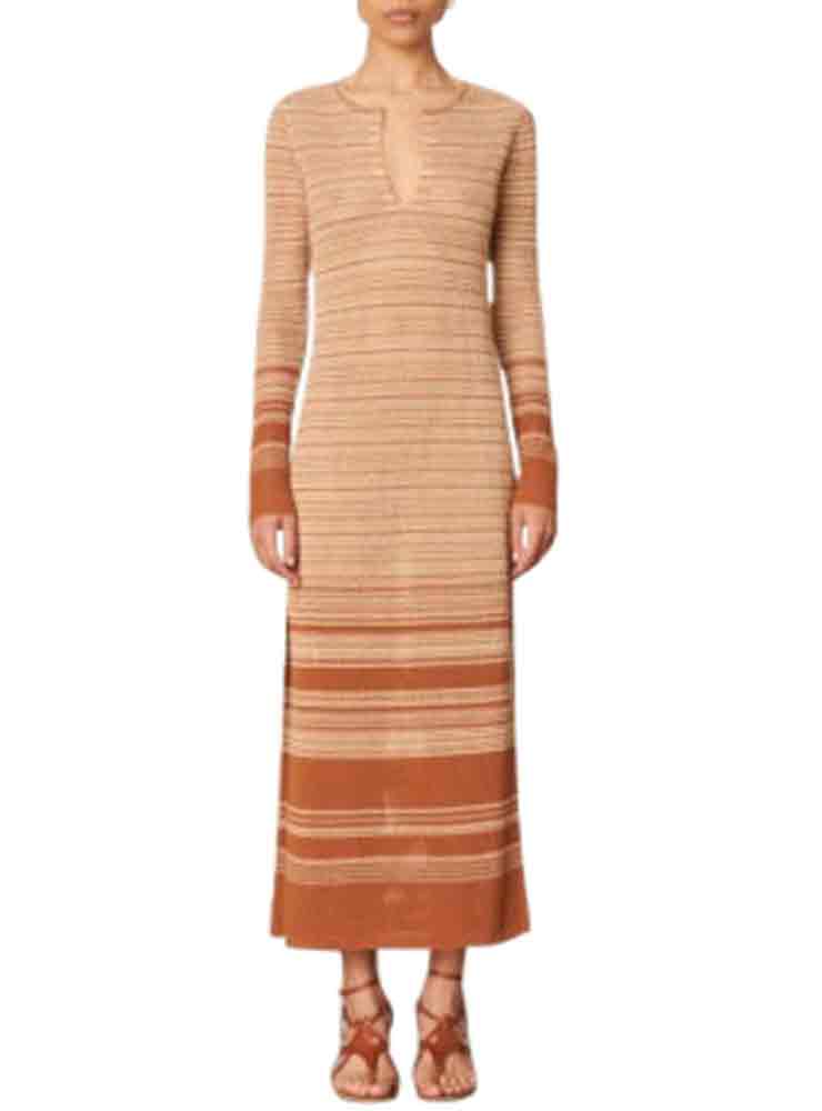 Vanessa Bruno Elly dress biscuit