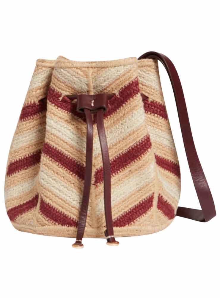 Vanessa Bruno JUTE BUCKET BAG IN JUTE