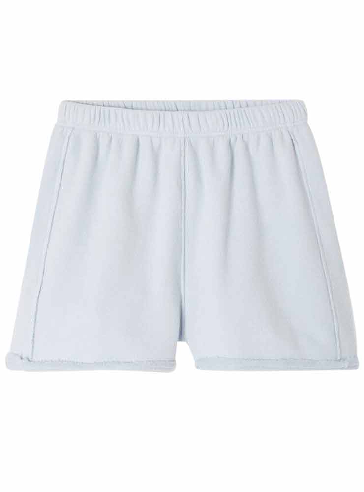 American Vintage atu09a baby blue shorts