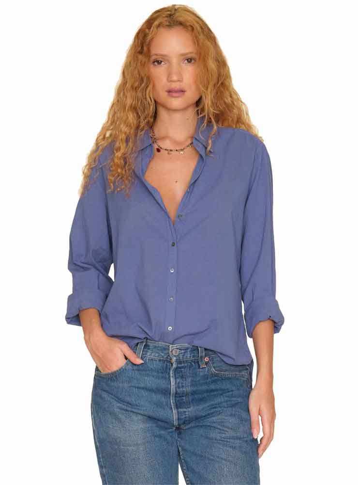 Xirena Beau Shirt Marlin Blue