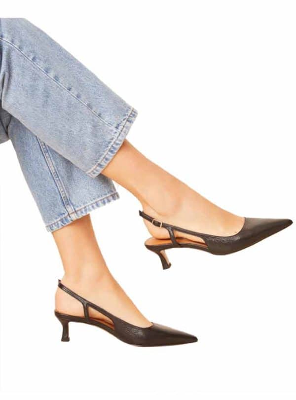 Rivecour slingback 412 black