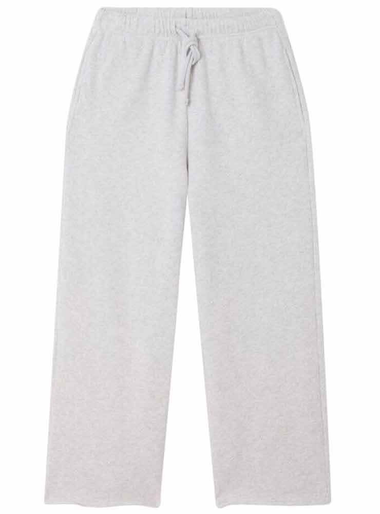 American Vintage atu05b soft sweat pants arctic melange