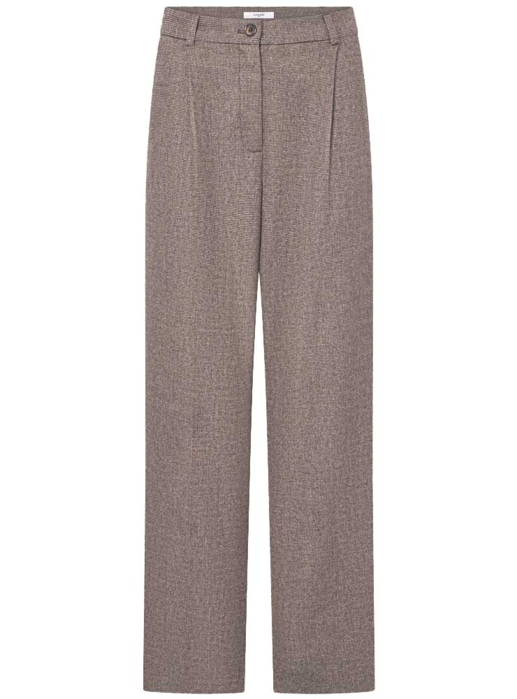Lovechild Lucas Pants Beige Houndstooth