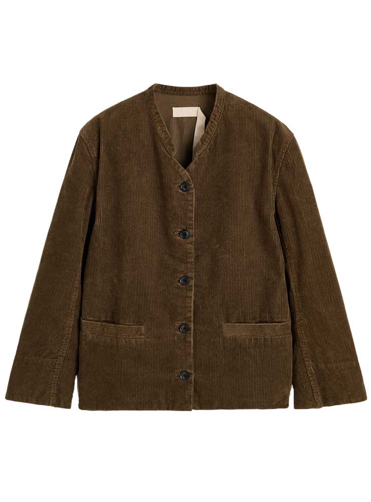 Aiayu Angela jacket corduroy Bark