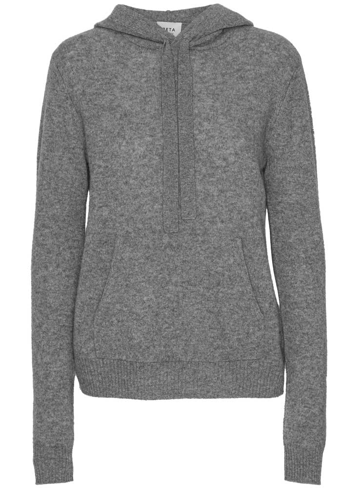 Beta Studios ADELE HOODIE GREY MELANGE