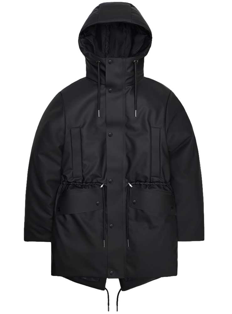 RAINS NOME STRING W PARKA black