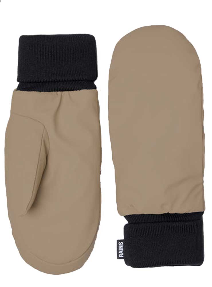 RAINS ALTA PUFFER MITTENS LUFFER beige