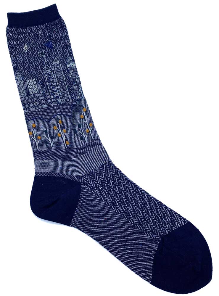 ANTIPAST STRØMPER AM-808 navy