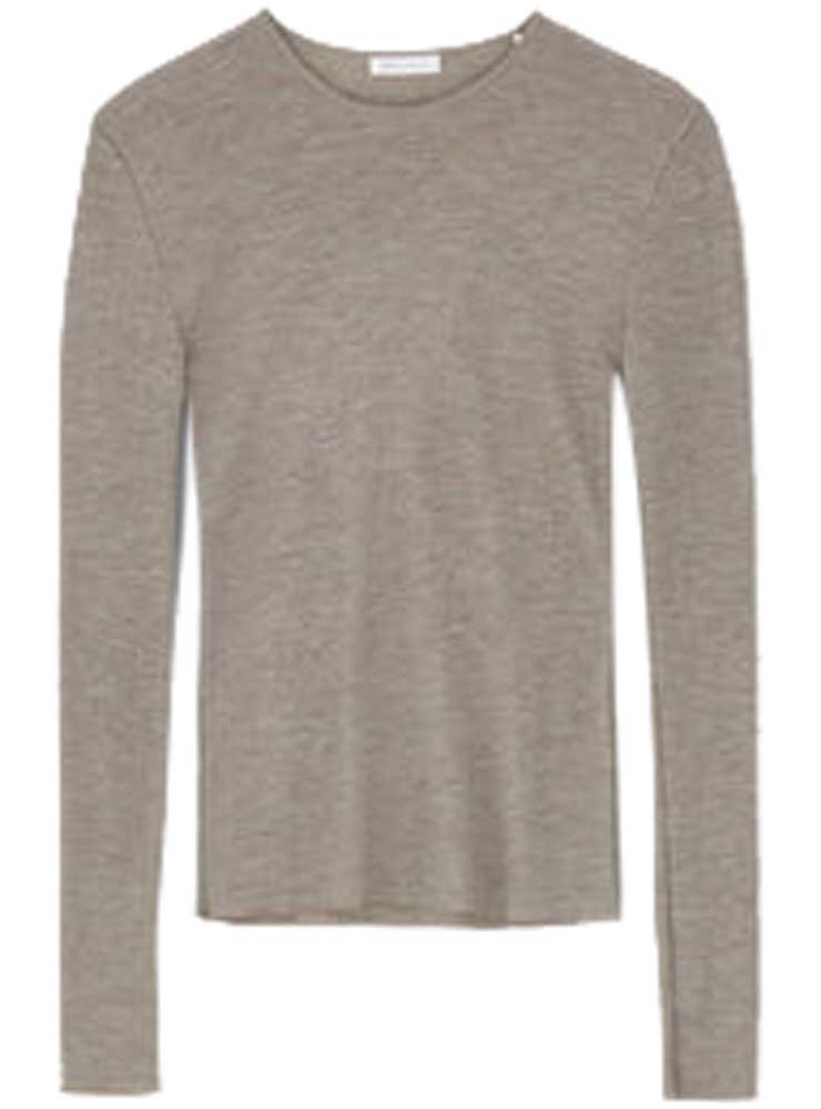 Skall Studio Amy O-neck blouse brown