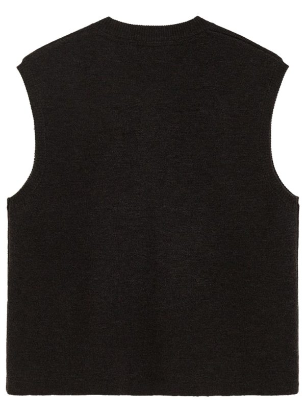 Aiayu Elva Dark Brown Mela vest