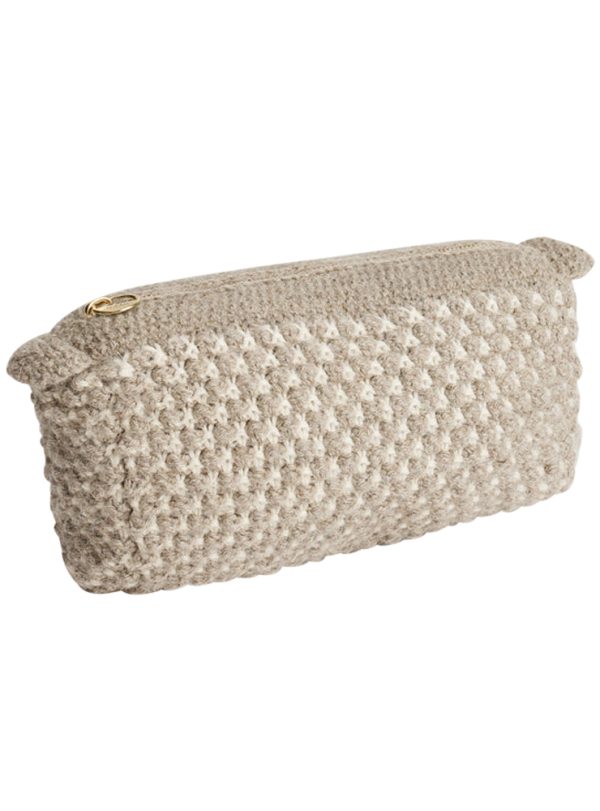 Aiayu Helen classic clutch Mix Nougat/Albicant