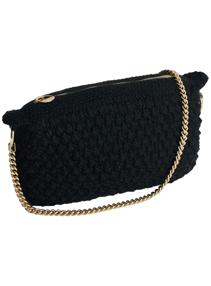Aiayu Helen chain classic bag black
